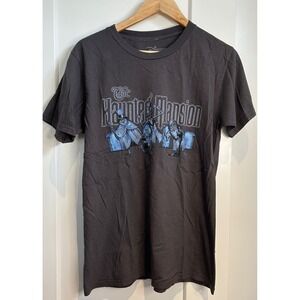 Disney Haunted Mansion Hitchhiking Ghosts T-Shirt Mens Medium Charcoal Gray Tee